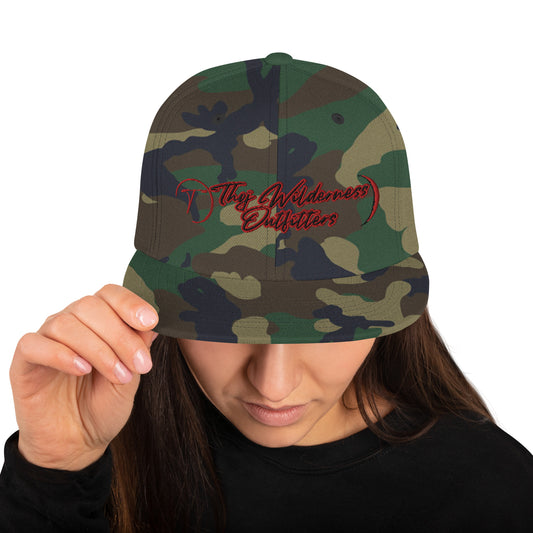 Thoj Wilderness Outfitters Logo2, Snapback Hat