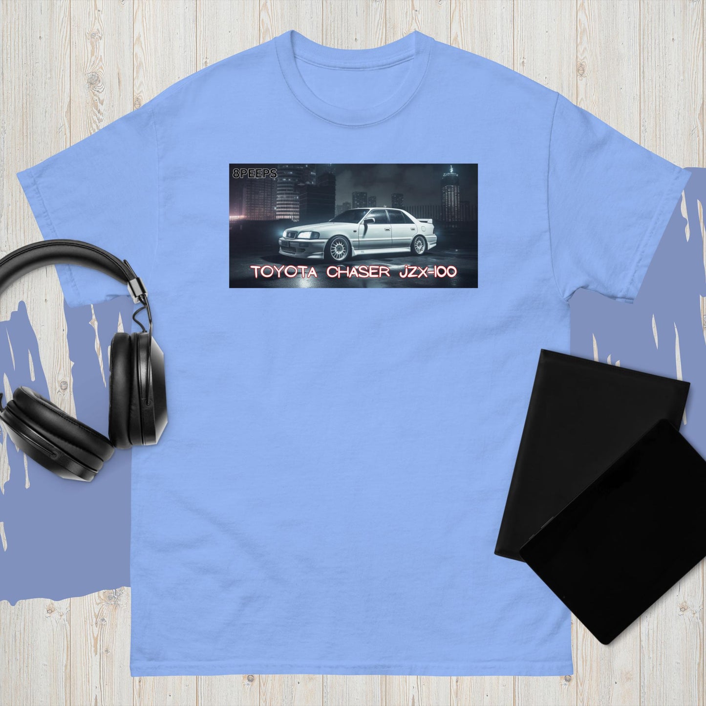 8PEEPS, Toyota Chaser-JZX-100-SideFront, Men's classic tee