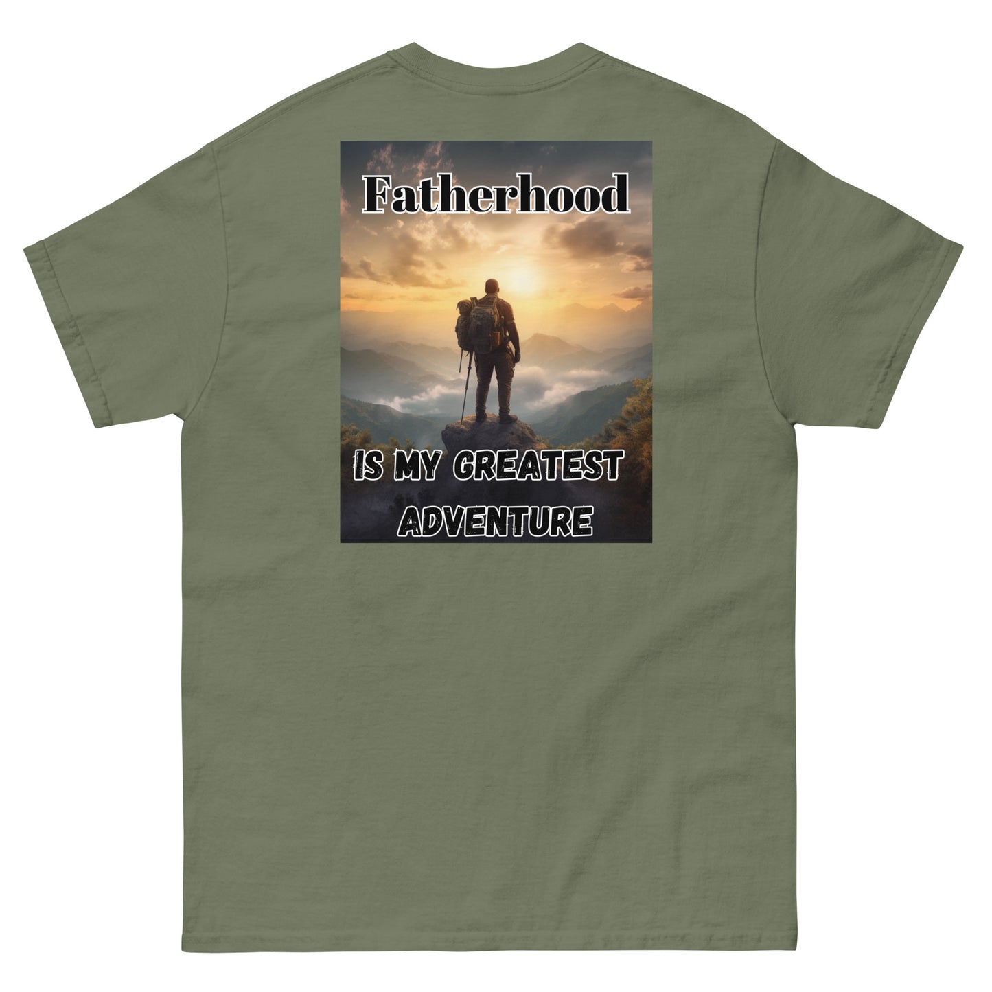 FatherHood is my Greatest Adventure, Men's classic tee