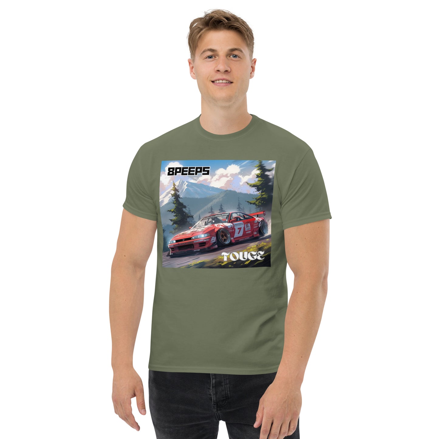 8PEEPS TOUGE-1994 SILVIA, Men's classic tee