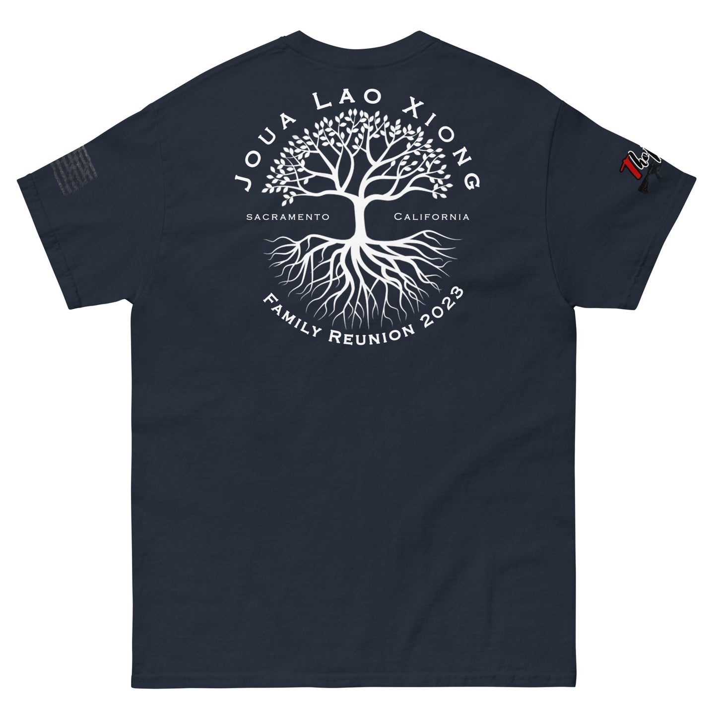 Customized Joua Lao Fam Reunion Design-Men's classic tee