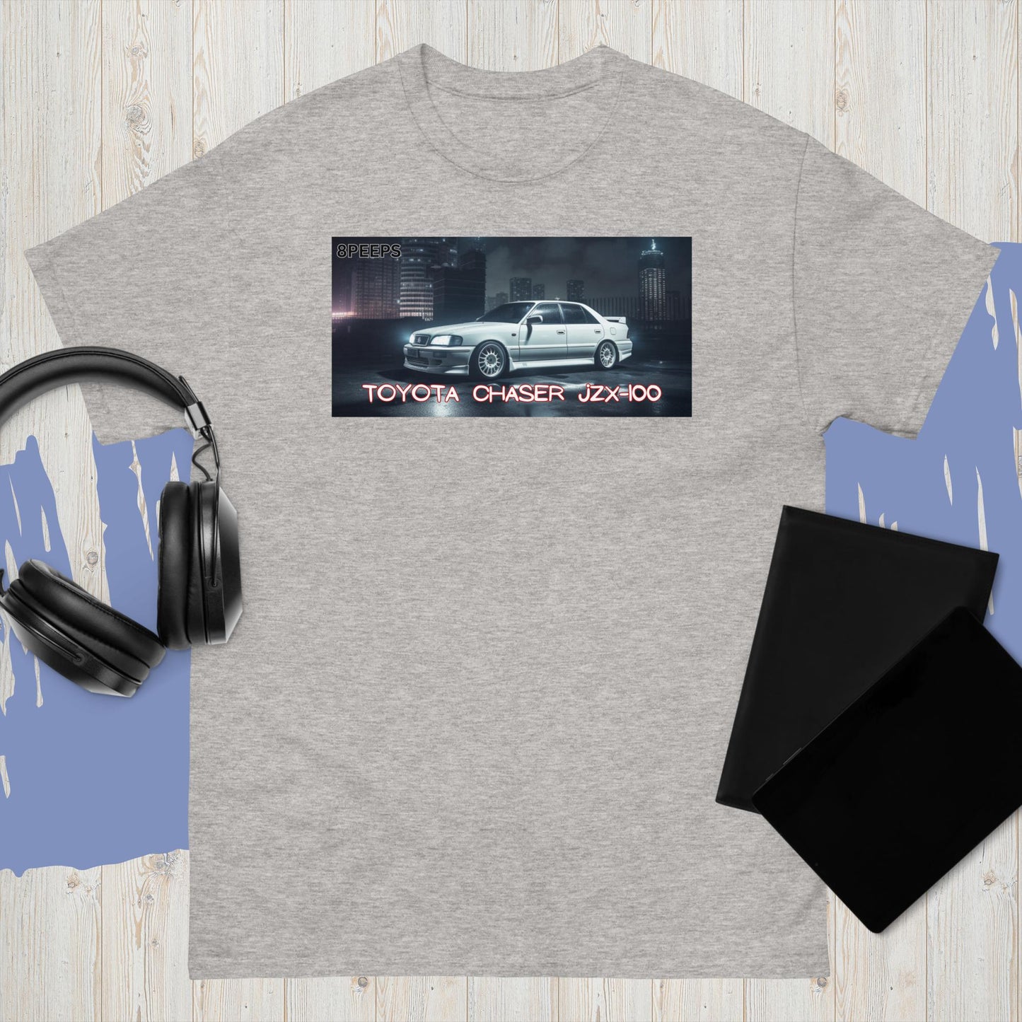 8PEEPS, Toyota Chaser-JZX-100-SideFront, Men's classic tee