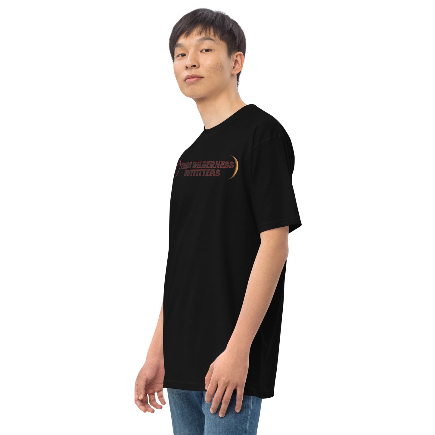 Always Late Because PooPooing, Men’s premium heavyweight tee