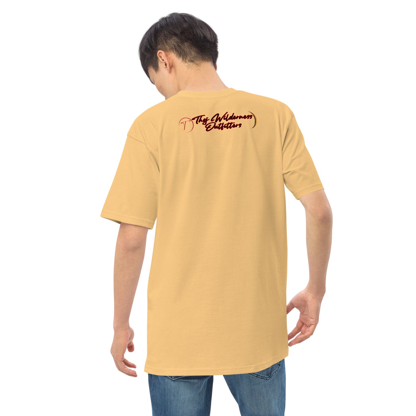 Thoj Wilderness Outfitters Hiker, Men’s premium heavyweight tee