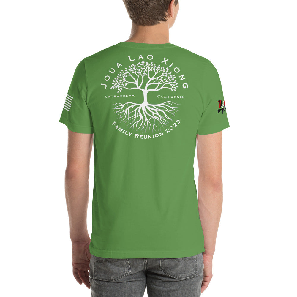 Chia Design-Berry/Olive color-JouaLaoDesign-Unisex t-shirt