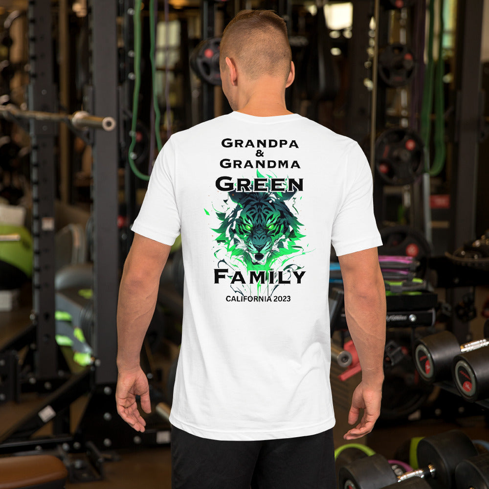 Green Tiger Fam, Unisex t-shirt