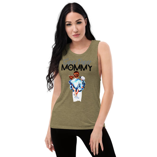 Super Duper Mom, Ladies’ Muscle Tank