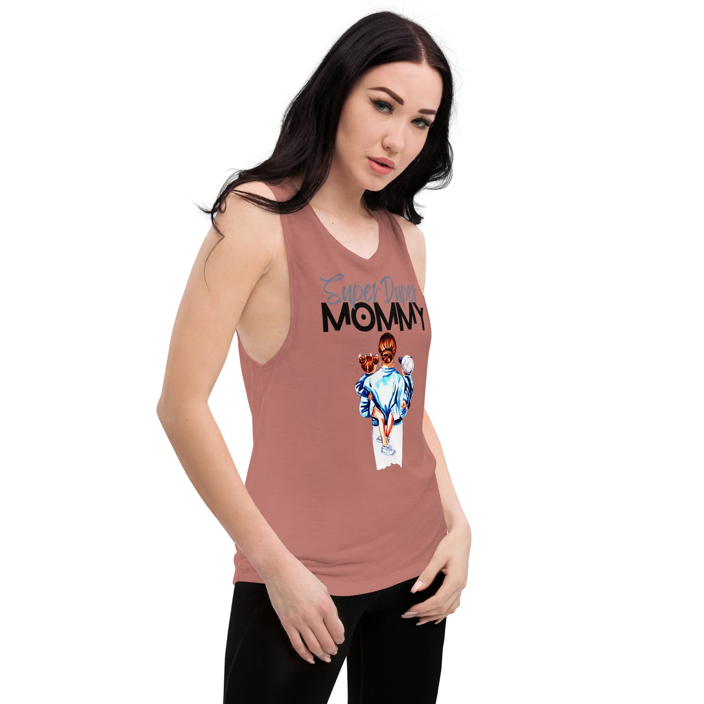 Super Duper Mom, Ladies’ Muscle Tank