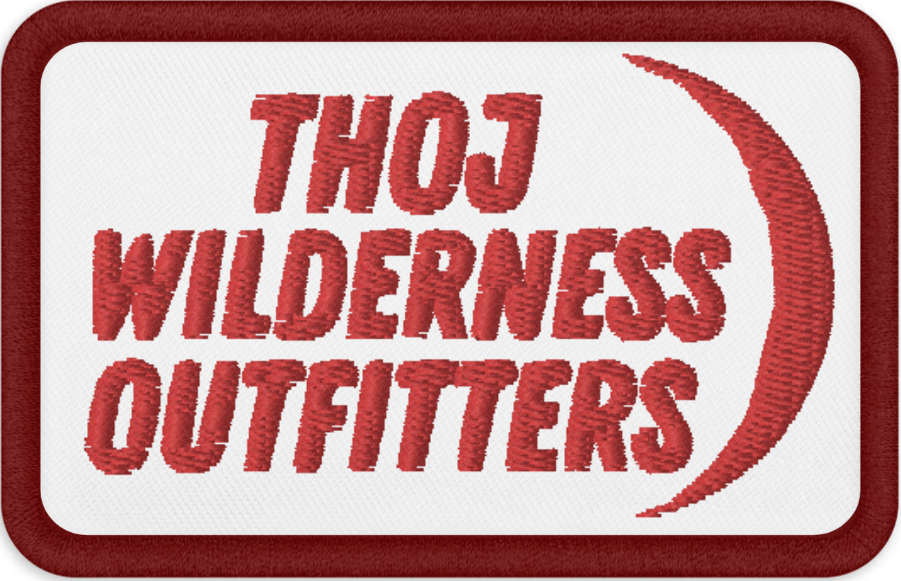 Thoj Wilderness Outfitters Embroidered patches