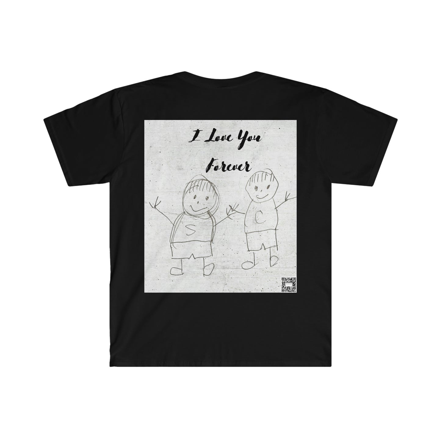 Connor Sawyer Design Love you Forever, Unisex Soft style T-Shirt