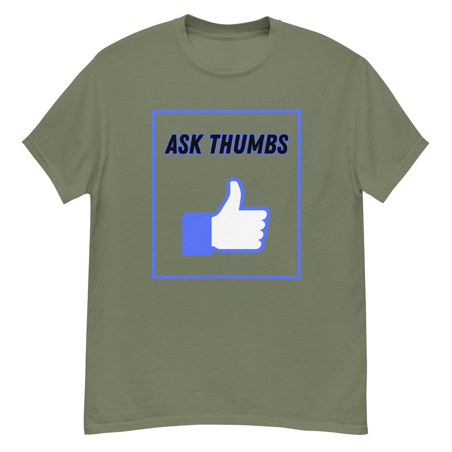 Ask Thumbs, Men's classic tee